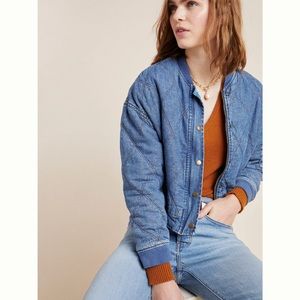 Anthropologie denim cotton jacket